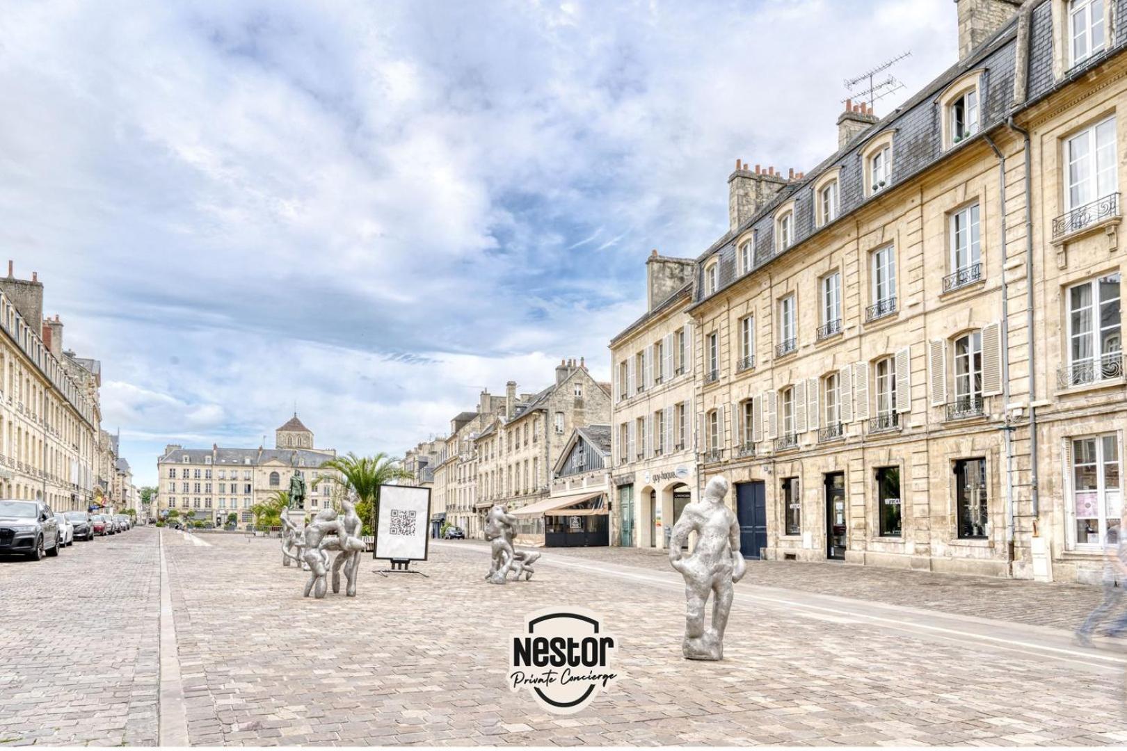 La Casa Bella — Chic & Modern Downtown Leilighet Caen Eksteriør bilde