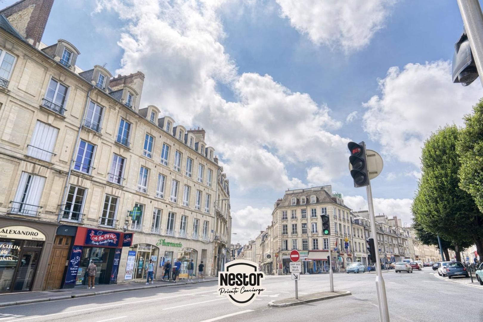 La Casa Bella — Chic & Modern Downtown Leilighet Caen Eksteriør bilde